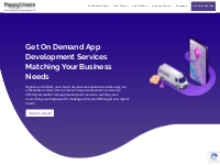 Best On Demand App Development Company India, USA, UAE | PeppyOcean