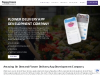 Flower Delivery App Development Services, Uber for Flower Delivery App