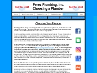 Choosing a Plumber | Perez Plumbing, Inc.