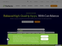 Web   Mobile App Testing | Continuous Testing | Perfecto