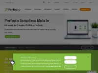 Perfecto Scriptless Mobile | Perfecto by Perforce