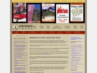 References Of Peru Adventure Tours - Peru Tour References - Peru Guide