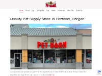 The Pet Barn | Pet Supply Store | Portland, Oregon