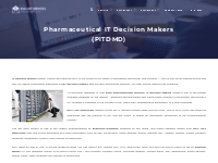 Pharmaceutical IT Decision Makers Database