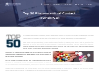 Top 50 Pharmaceutical Contact (TOP50PCD) - RSA Pharmaceutical List Ser