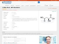 CAS No : 97-67-6| Chemical Name : L-Malic Acid - API | Pharmaffiliates