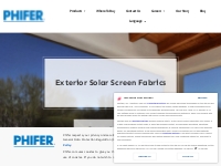 Outdoor Solar Screens, Window Sun Shades   More | Phifer