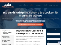 Automotive Locksmith Near Me - Philadelphia Car Locksmith