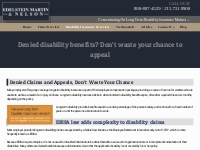 Denied disability benefits? Don’t waste your chance to appeal | Philad