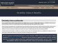 Disability Claims   Benefits - Disability Insurance Attorneys