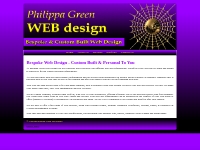 Philippa Green Web Design, Affordable Custom Built Bespoke Web Sites, 