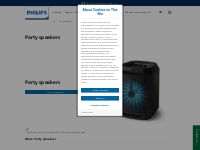 Party speakers. Discover the full range | Philips