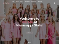 Phi Mu | Mississipi State University | Home