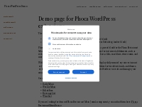 Phoca WordPress Demo   Demo website of Phoca WordPress plugins