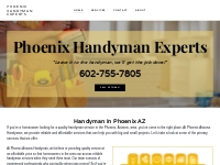 PHOENIX HANDYMAN EXPERTS - Handyman In Phoenix AZ
