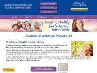 Sedation Dentistry Phoenix AZ - Painless & Full Sedation Dentistry Nea