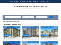 642 Condominium Projects For Sale in The Philippines | Price