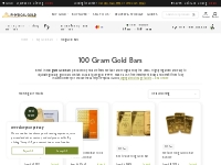 Buy 100g Gold Bars | Free Insured Delivery | PhysicalGold.com