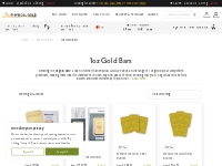 Buy 1oz Gold Bars | Free Insured Delivery | PhysicalGold.com