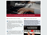 Piano For All | First Lessons Absolutely FREE!