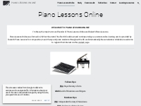 PIANO LESSONS ONLINE