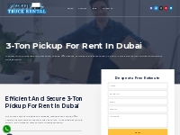 3 TON PICKUP FOR RENT IN DUBAI 0556689611 pickup truck rental