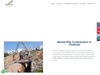 Bore Pile Contractors | Boomi Pile Foundation - Chennai