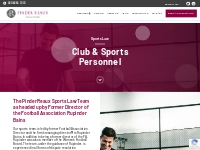 Pinder Reaux Associates Limited - Club   Sports Personnel
