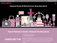 Event Planners Toronto | Pink Media Fabulously Planned
