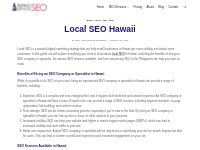 Local SEO Hawaii | Pinoy SEO Services Philippines