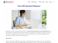 Pinoy SEO Specialist Philippines - Free SEO Site Audit 2023