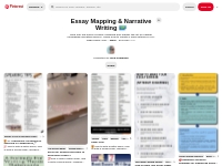 370 Essay Mapping   Narrative Writing 🗺️ ideas in 2024 | writing skill