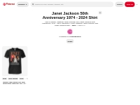 Janet Jackson 50th Anniversary 1974 - 2024 Shirt