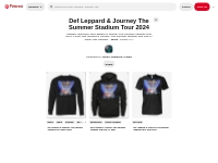 3 Def Leppard   Journey The Summer Stadium Tour 2024 ideas | stadium t