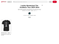 Laufey Bewitched The Goddess Tour 2024 Shirt on Pinterest