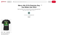 Merry 4th Of St Patricks Day Joe Biden Hat Shirt