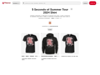 5 Seconds of Summer Tour 2024 Shirt | summer tour, second of summer, 5
