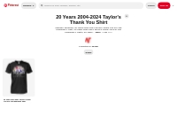 1 20 Years 2004-2024 Taylor's Thank You Shirt ideas | memory shir