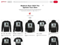Madison Beer 2024 The Spinnin Tour Shirt | tour shirt, madison beer, t