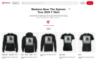 Madison Beer The Spinnin Tour 2024 T Shirt | madison beer, madison, t 