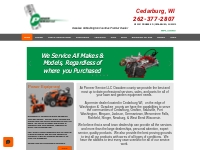 Lawn Mower repair/cedarburg/pioneer repair center