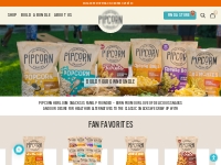 Pipcorn Heirloom Snacks: Popcorn, Cheese Balls, Corn Chips
