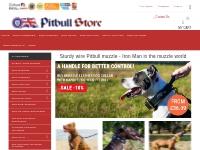 Pitbull Store: Pitbull Muzzle, Collar, Pit Bull Supplies, Gear, Harnes