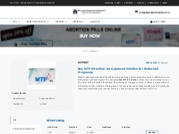  Buy MTP Kit Online - Mifepristone & Misoprostol Abortion Pills