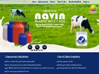 Plastic Milk Cans Manufacturer, Plastic Milk Cans Supplier, Exporter