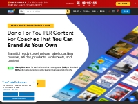Done For You PLR Content, Courses   Products for Coaches – PLR.me