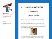 #1 PLUMBER MANCHESTER   Pipeworks Manchester Ltd