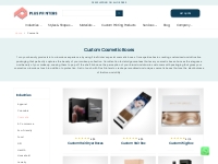 Custom Cosmetic Boxes | Custom Cosmetic Packaging Boxes | Plus Printer