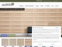 Louver(TM) Wall Panels - Plyboo Architectural Bamboo Wall Panels