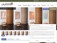 The Living Hinge Collection(TM) - Plyboo Acoustical Bamboo Paneling